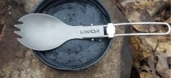 Lixada Titanium Folding Spork -Deals Outdoor Camping 02