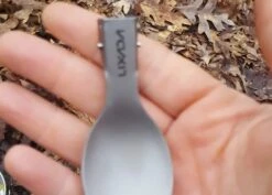 Lixada Titanium Folding Spork -Deals Outdoor Camping 06