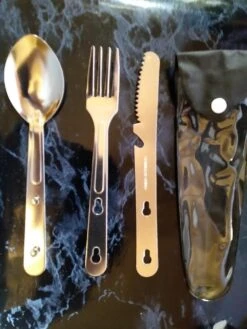 Texsport Knife, Fork, And Spoon Set -Deals Outdoor Camping 1017211123