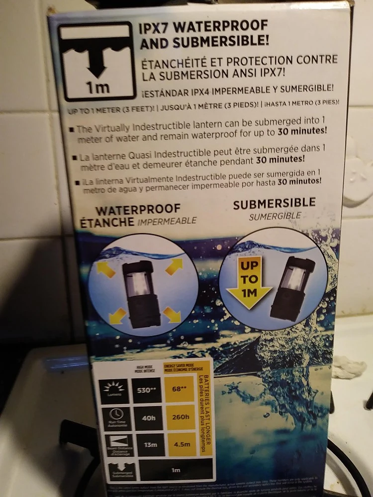 Rayovac® Rayovac Indestructible Lantern DIY3DLN-BC 5 Rayovac® Rayovac Indestructible Lantern DIY3DLN-BC - Image 3