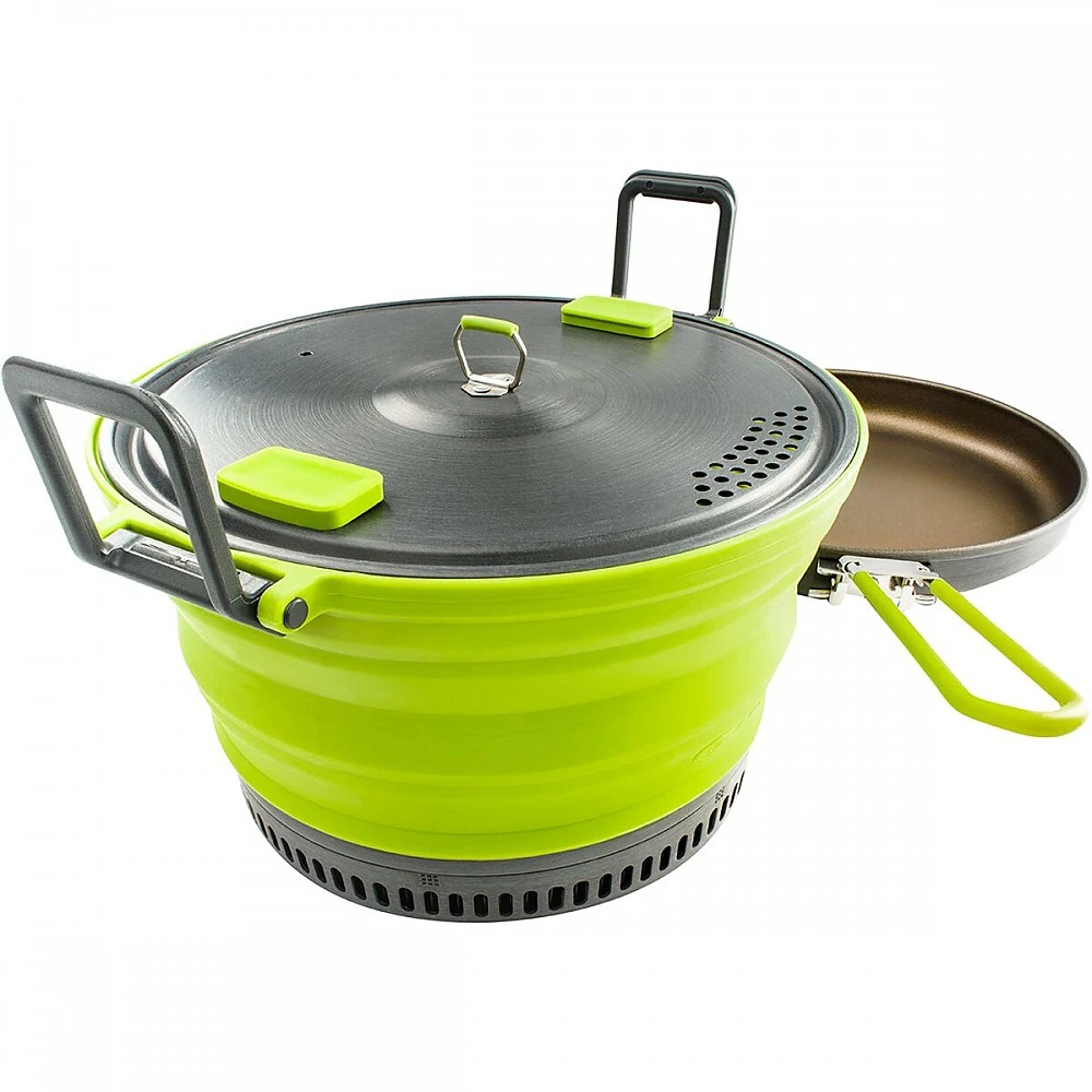 GSI Outdoors Escape HS 3L Pot + Frypan 3 GSI Outdoors Escape HS 3L Pot + Frypan