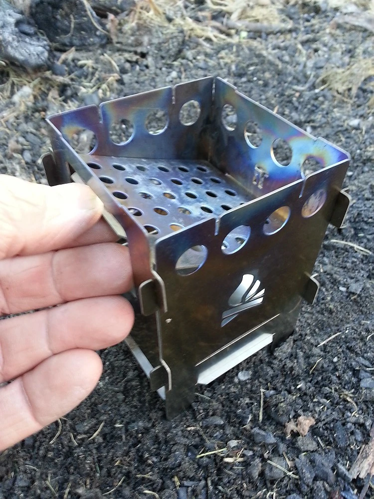 Bushcraft Essentials Bushbox Titanium Outdoor Pocket Stove 8 Bushcraft Essentials Bushbox Titanium Outdoor Pocket Stove - Image 6