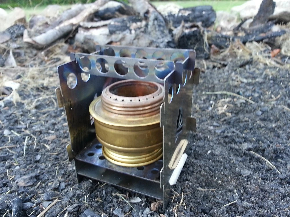 Bushcraft Essentials Bushbox Titanium Outdoor Pocket Stove 11 Bushcraft Essentials Bushbox Titanium Outdoor Pocket Stove - Image 9