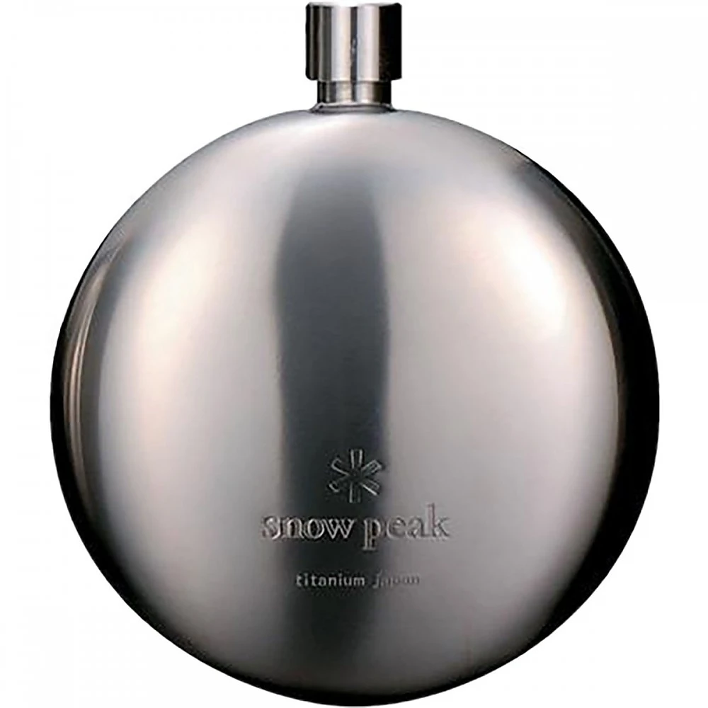 Snow Peak Titanium Curved Flask 5 Snow Peak Titanium Curved Flask - Image 3