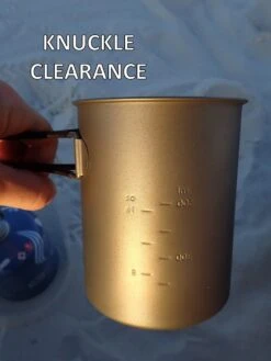 Toaks Titanium 850ml Pot -Deals Outdoor Camping Knuckle