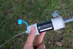 HydroBlu Go Flow Water Gravity Bag With Versa Flow Water Filter -Deals Outdoor Camping LRG DSC00528