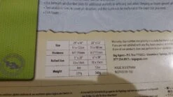 Big Agnes Third Degree Foam Pad -Deals Outdoor Camping Label3