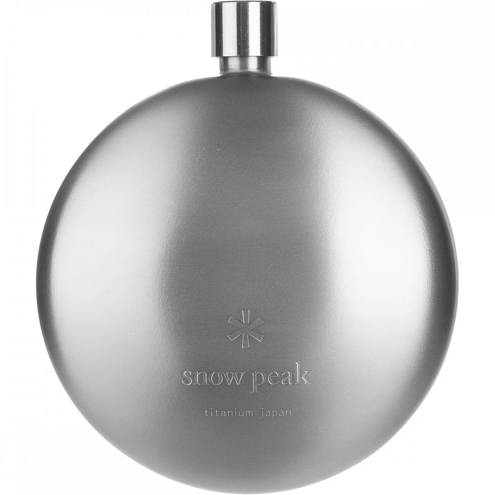 Snow Peak Titanium Curved Flask 7 Snow Peak Titanium Curved Flask - Image 5