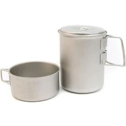 Snow Peak Ti-Mini Solo Combo -Deals Outdoor Camping SPKMSCCN