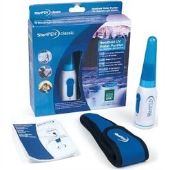SteriPEN Classic UV Water Purifier -Deals Outdoor Camping SPRP White Blue