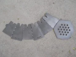 Vargo Hexagon Wood Stove Titanium -Deals Outdoor Camping Vargo Hexagon expanded