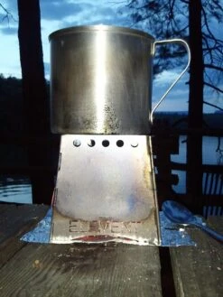 TATO Gear Element Titanium Wood Stove -Deals Outdoor Camping WP 001492