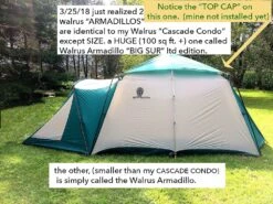 Walrus Cascade Condo -Deals Outdoor Camping Walrus Armadillo BIG SUR NOTES BEST