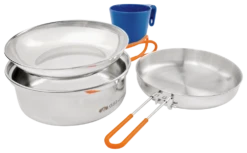 GSI Outdoors Glacier Stainless Steel Mess Kit -Deals Outdoor Camping image 111
