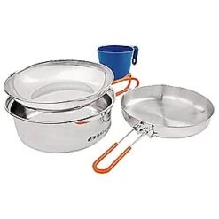 GSI Outdoors Glacier Stainless Steel Mess Kit -Deals Outdoor Camping image 2236