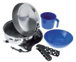 GSI Outdoors Glacier Stainless Steel Mess Kit -Deals Outdoor Camping image 2237