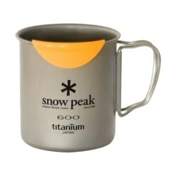 Snow Peak Titanium Single Wall 600 Cup -Deals Outdoor Camping image 2377