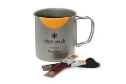 Snow Peak Titanium Single Wall 600 Cup -Deals Outdoor Camping image 2379