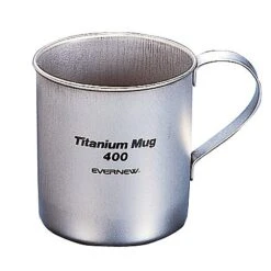 Evernew Titanium Mug 400 -Deals Outdoor Camping image 2394
