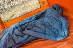 Sierra Designs Night Cap 20 29 Sierra Designs Night Cap 20 -Deals Outdoor Camping laid out folded over