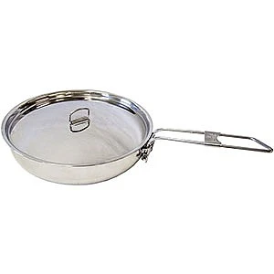 Self Reliance Outfitters Pathfinder Folding Skillet & Lid Set 3 Self Reliance Outfitters Pathfinder Folding Skillet & Lid Set