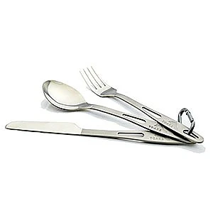 Toaks Titanium 3-Piece Cutlery Set 5 Toaks Titanium 3-Piece Cutlery Set - Image 3