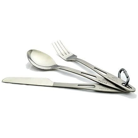 Toaks Titanium 3-Piece Cutlery Set 4 Toaks Titanium 3-Piece Cutlery Set - Image 2