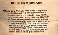 Walrus Cascade Condo -Deals Outdoor Camping walrus cascade condo instructions AFTER TRIP care pg8A