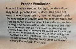 Walrus Cascade Condo -Deals Outdoor Camping walrus cascade condo instructions VENTILATION pg10